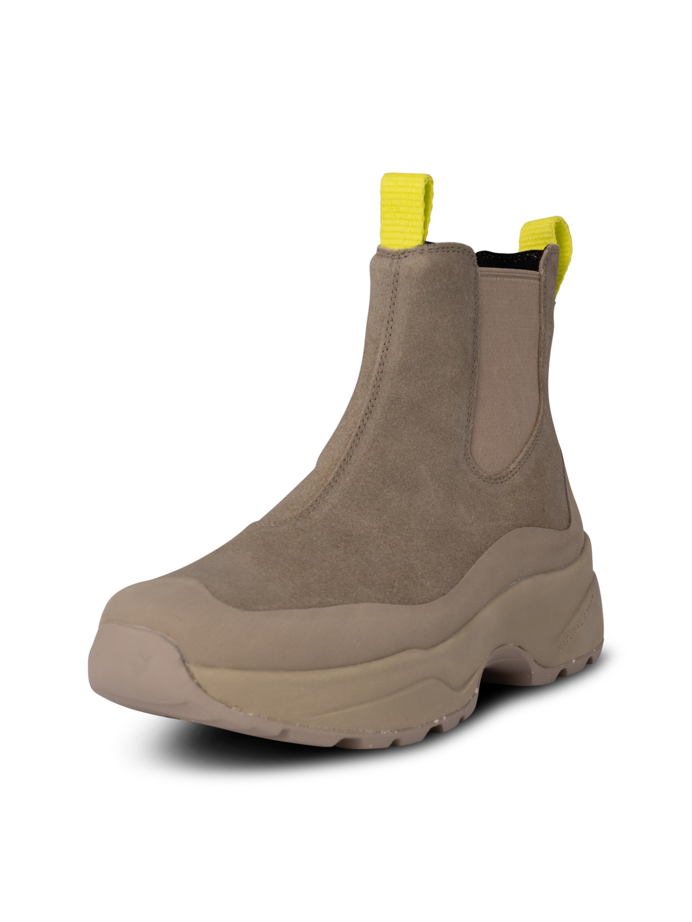 WODEN Chelsea boots 'Solveig' in Beige: voorkant