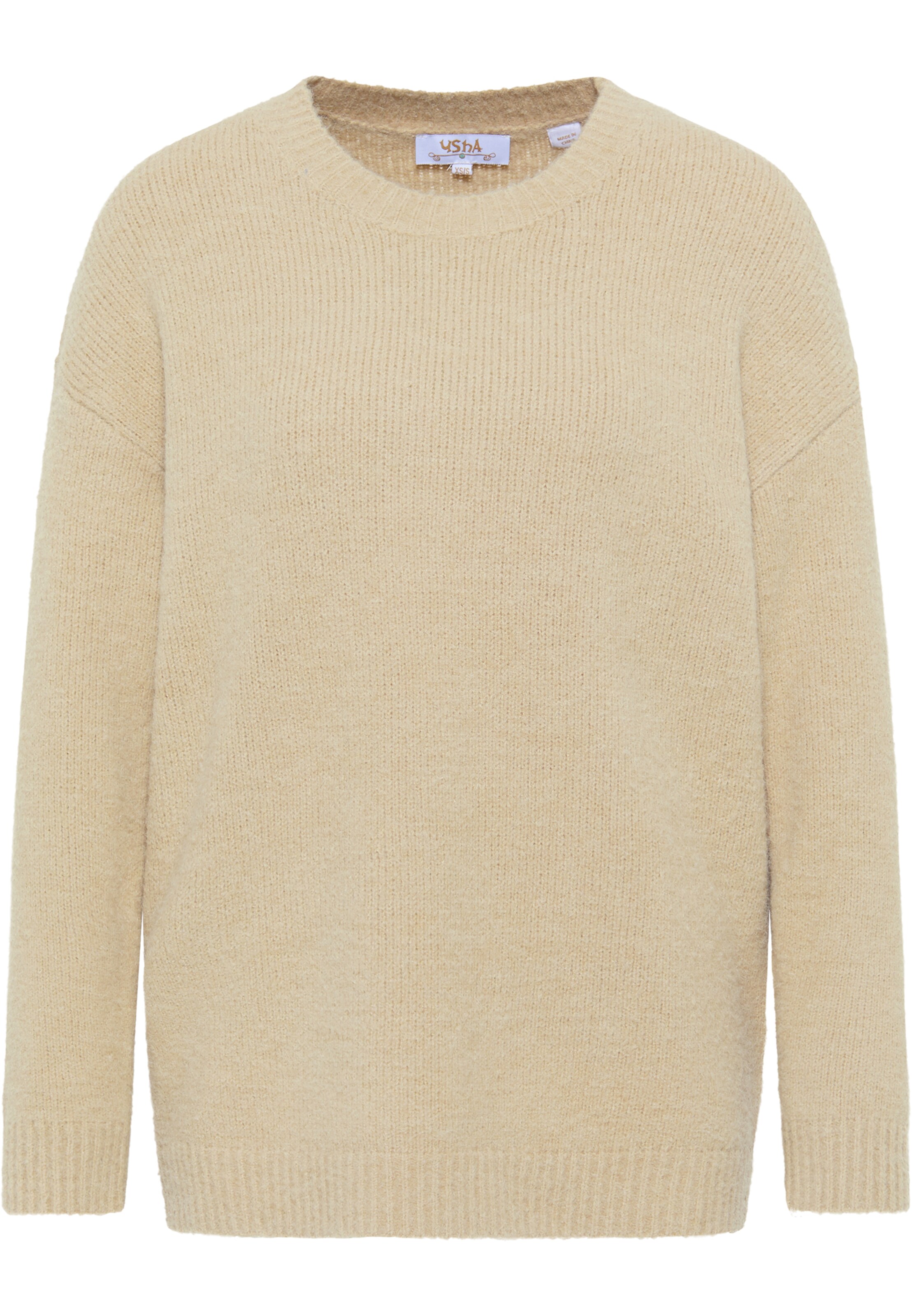 usha FESTIVALPulover - bež boja: prednji dio