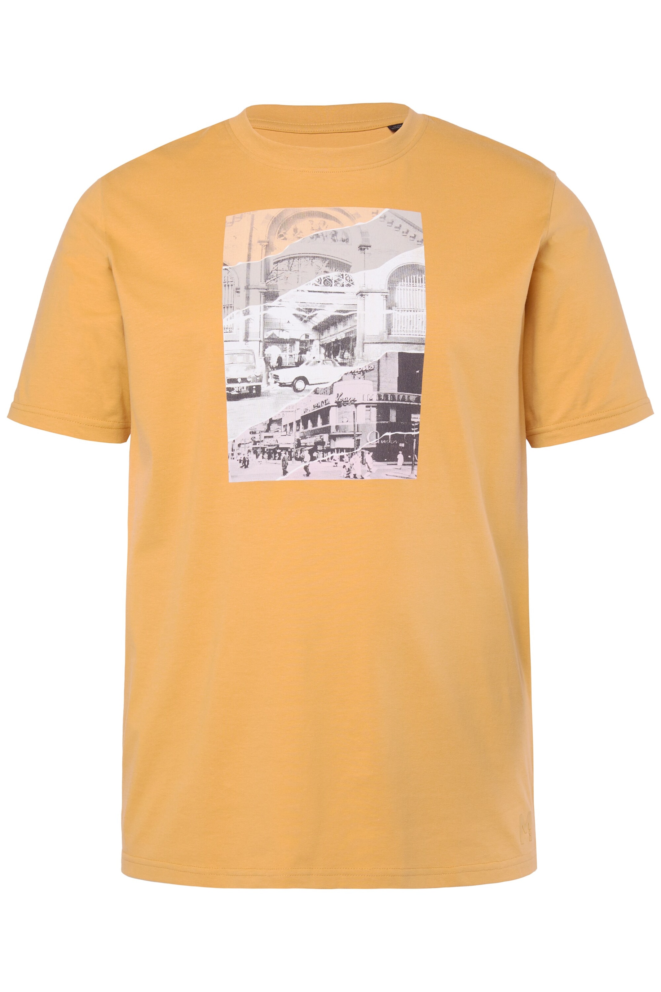 Men Plus Shirt in L in Grey / Light orange, Item view