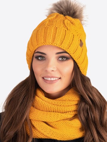 Bonnet '7014 Set' Vivisence en jaune