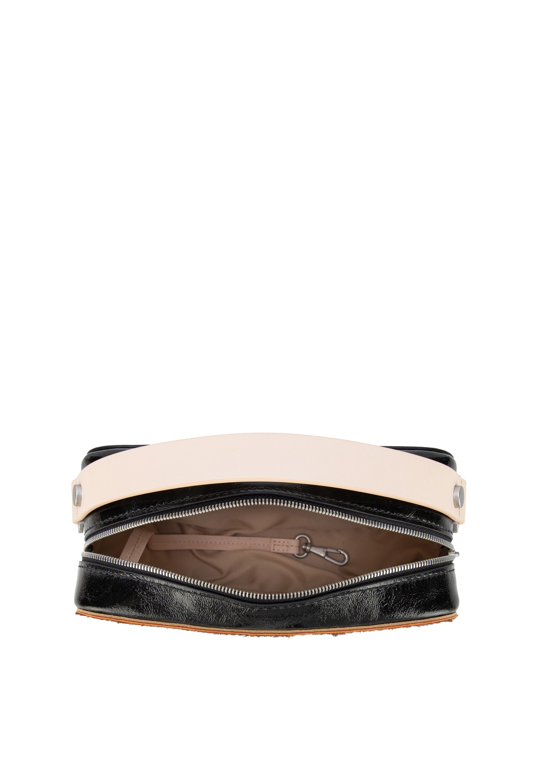 BREE - Mala de ombro 'The Icons Cube' em castanho