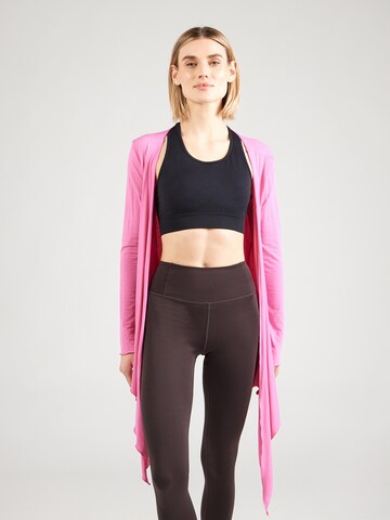 CURARE Yogawear - Camisa funcionais em rosa: frente