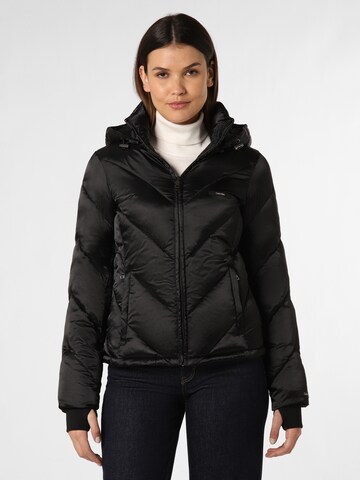 Calvin Klein Between-Season Jacket in Black: front