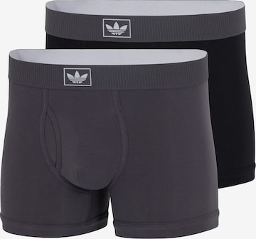 Boxers ' Comfort Cotton Rib ' ADIDAS ORIGINALS en noir : devant