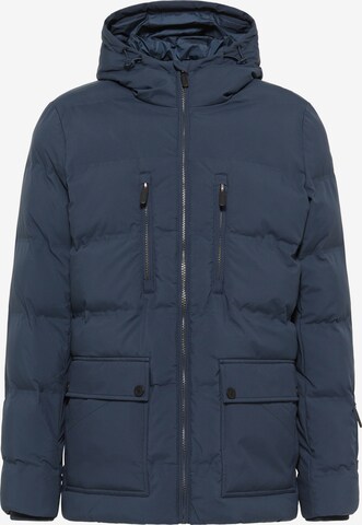 ICEBOUND Winter Jacket in Blue: front