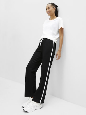 bonprix Regular Sweathose (2er Pack) in Schwarz