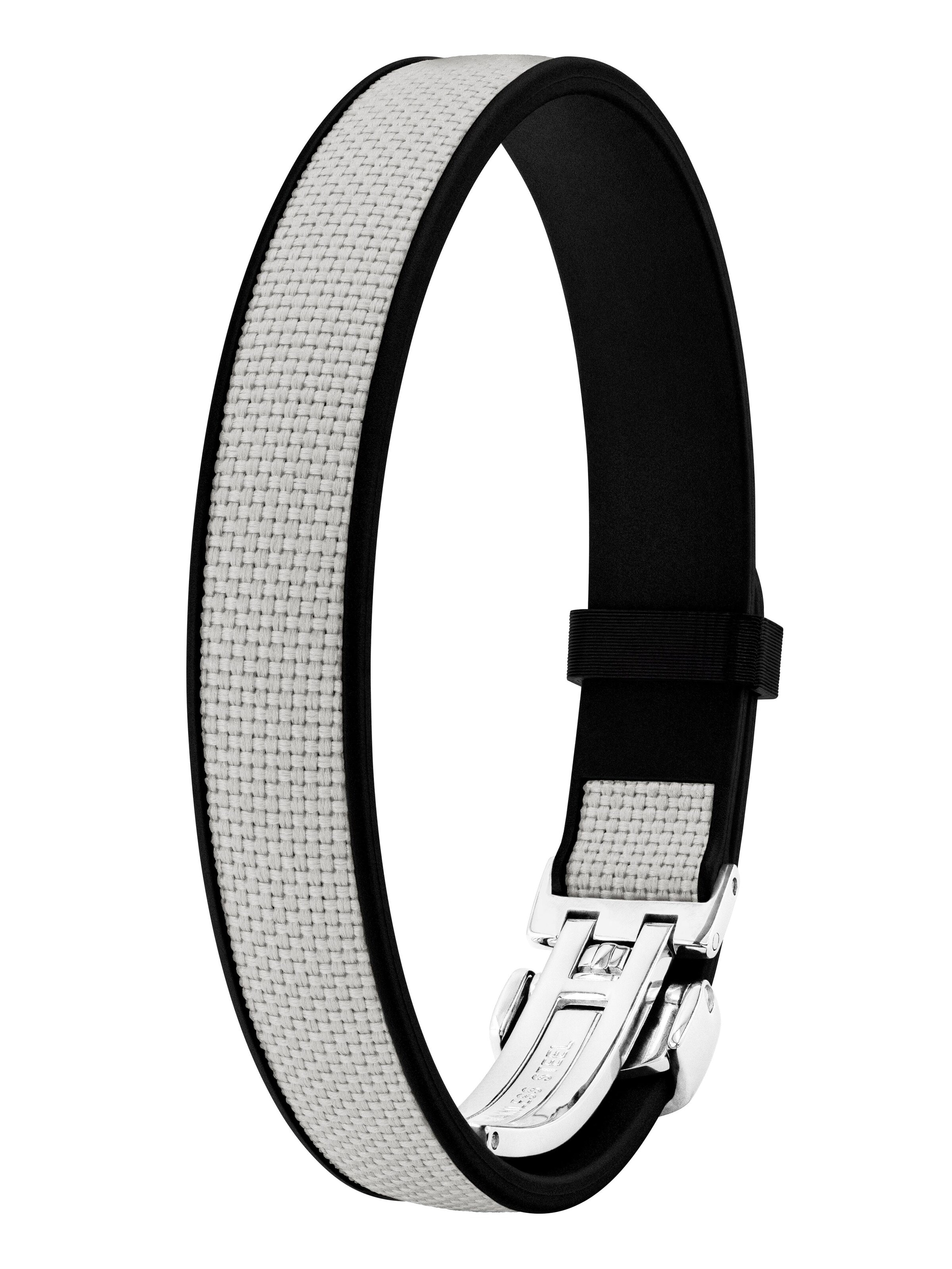 NiMa Atelier - Pulsera 'GEB OCEAN' en gris: frente
