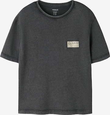 NAME IT Shirt 'NKMFANDEL' in Black: front