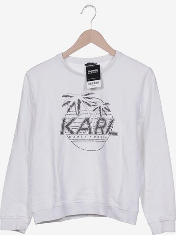 Karl Lagerfeld Sweater M in Weiß: predná strana