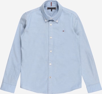 TOMMY HILFIGER Regular fit Overhemd in Blauw: voorkant