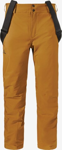 Pantalon outdoor 'Weissach' Schöffel en marron : devant