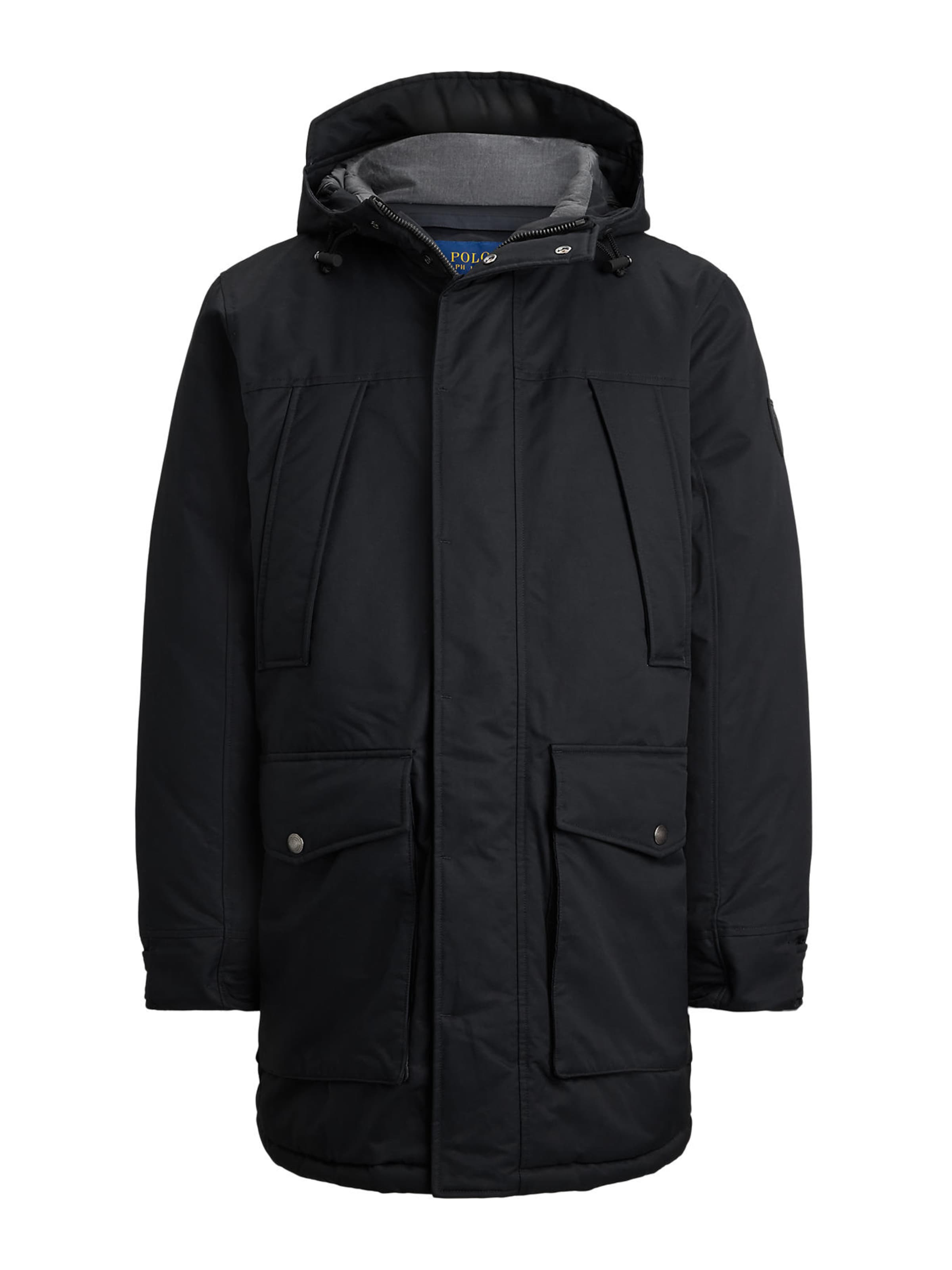 Polo Ralph Lauren Talveparka, värv must: eest vaates