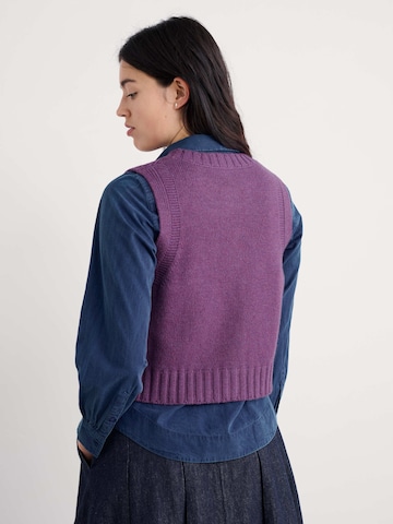 Gilet in maglia 'Derwenn' di Seasalt Cornwall in lilla