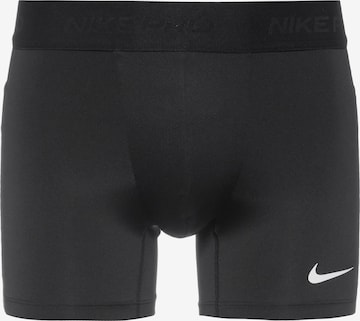 NIKE Sportunterhose 'Pro' in Schwarz: predná strana