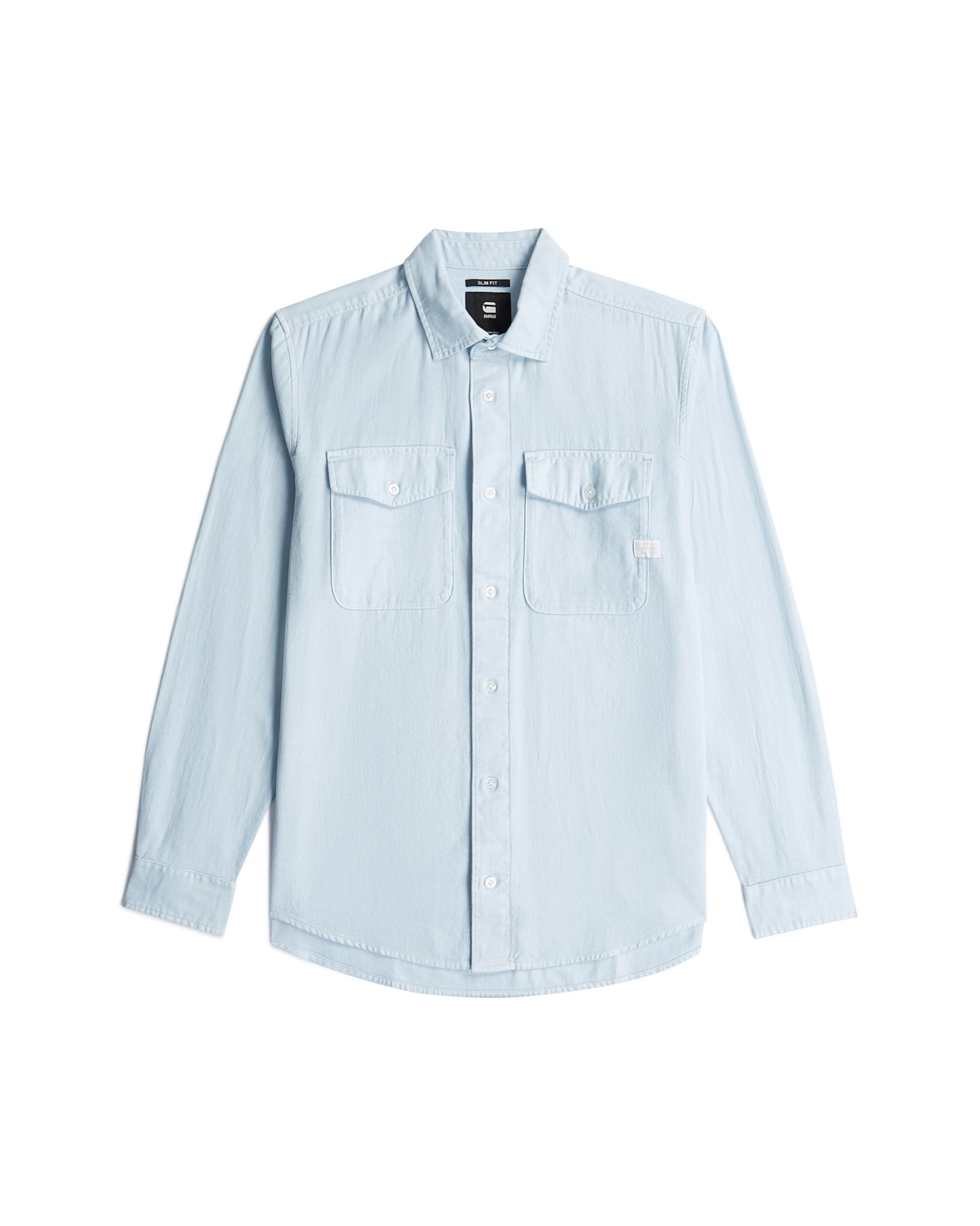 G-STAR Button Up Shirt 'Marine' in Light blue, Item view