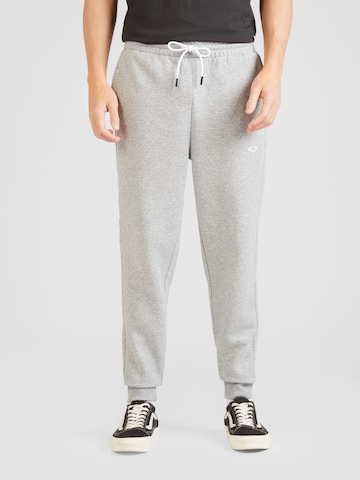 OAKLEY Tapered Sports trousers 'RELAX 2.0' in Grey: front