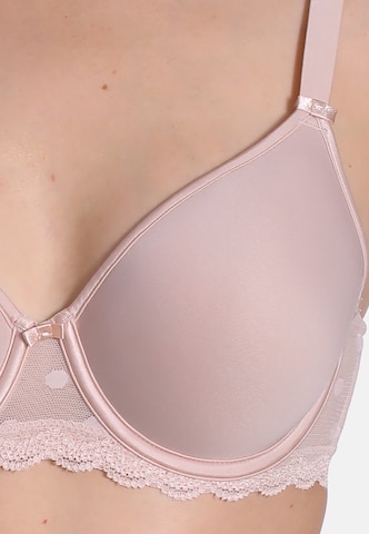 Invisible Soutien-gorge 'DOTTED MESH' sassa en beige