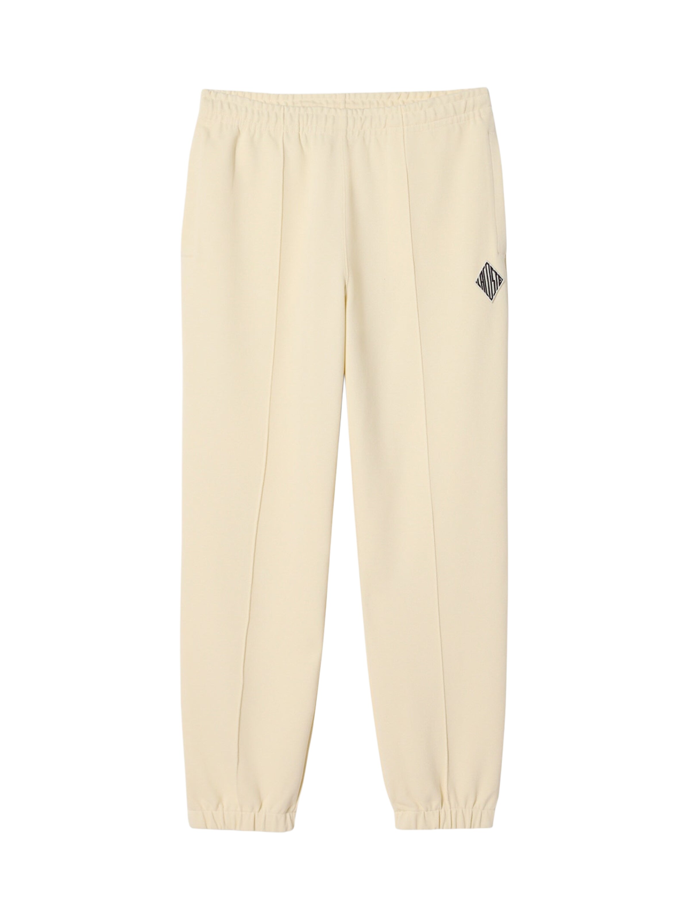 LACOSTE - Regular Calças de desporto em amarelo: frente