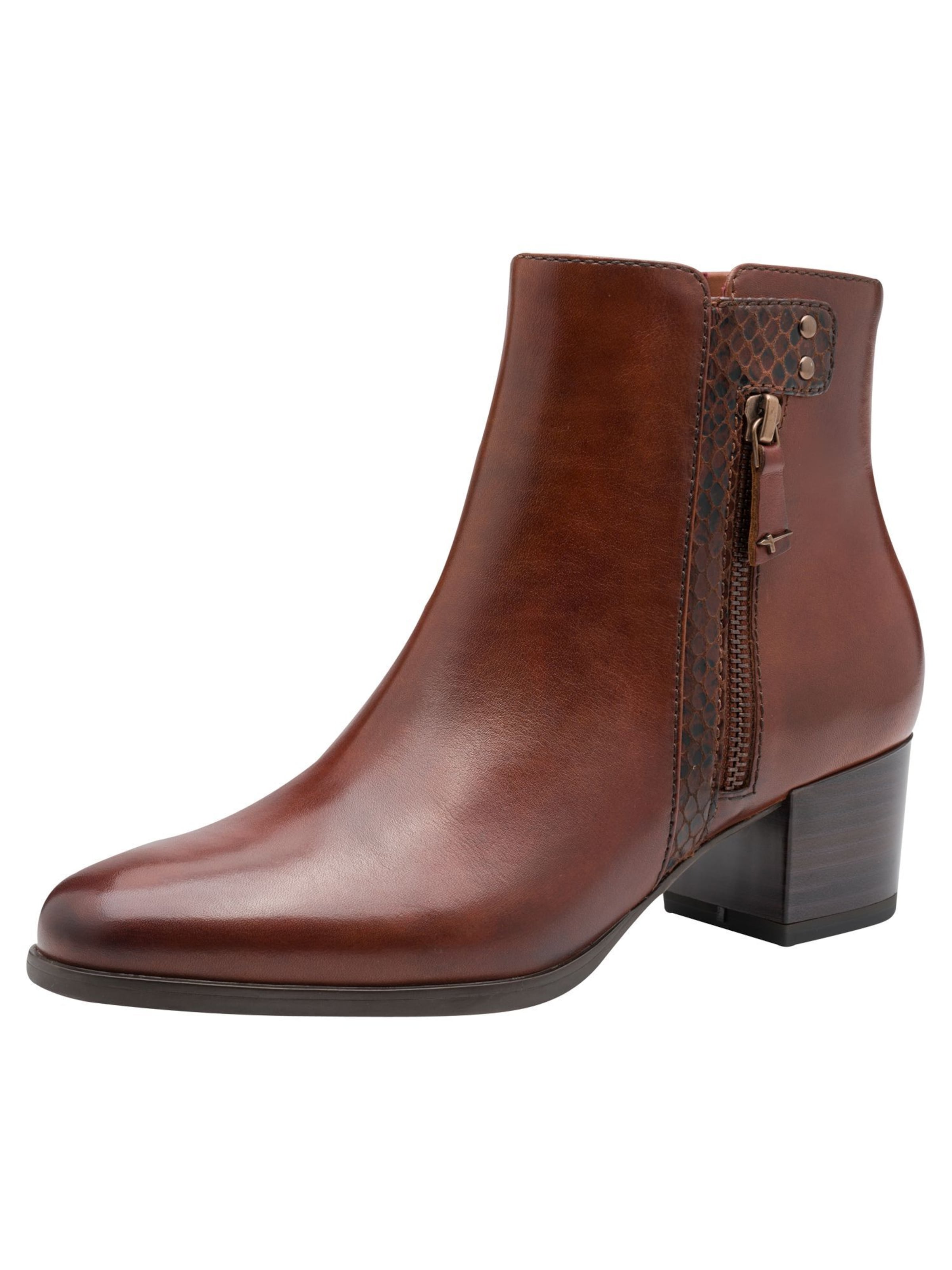 Tamaris Bootie in Brown: front