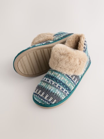 Pantoufle Next en vert