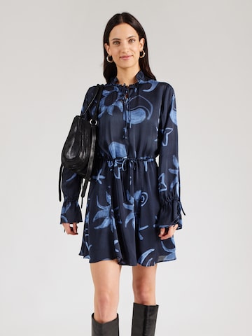 SCOTCH & SODA Рокля в синьо: отпред