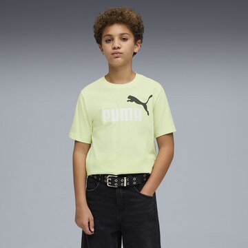 PUMA T-Shirt 'Essentials Colour No.1' in Grün: Vorderseite