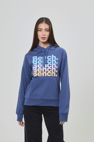 BENCH Sweatshirt in Blau: Vorderseite