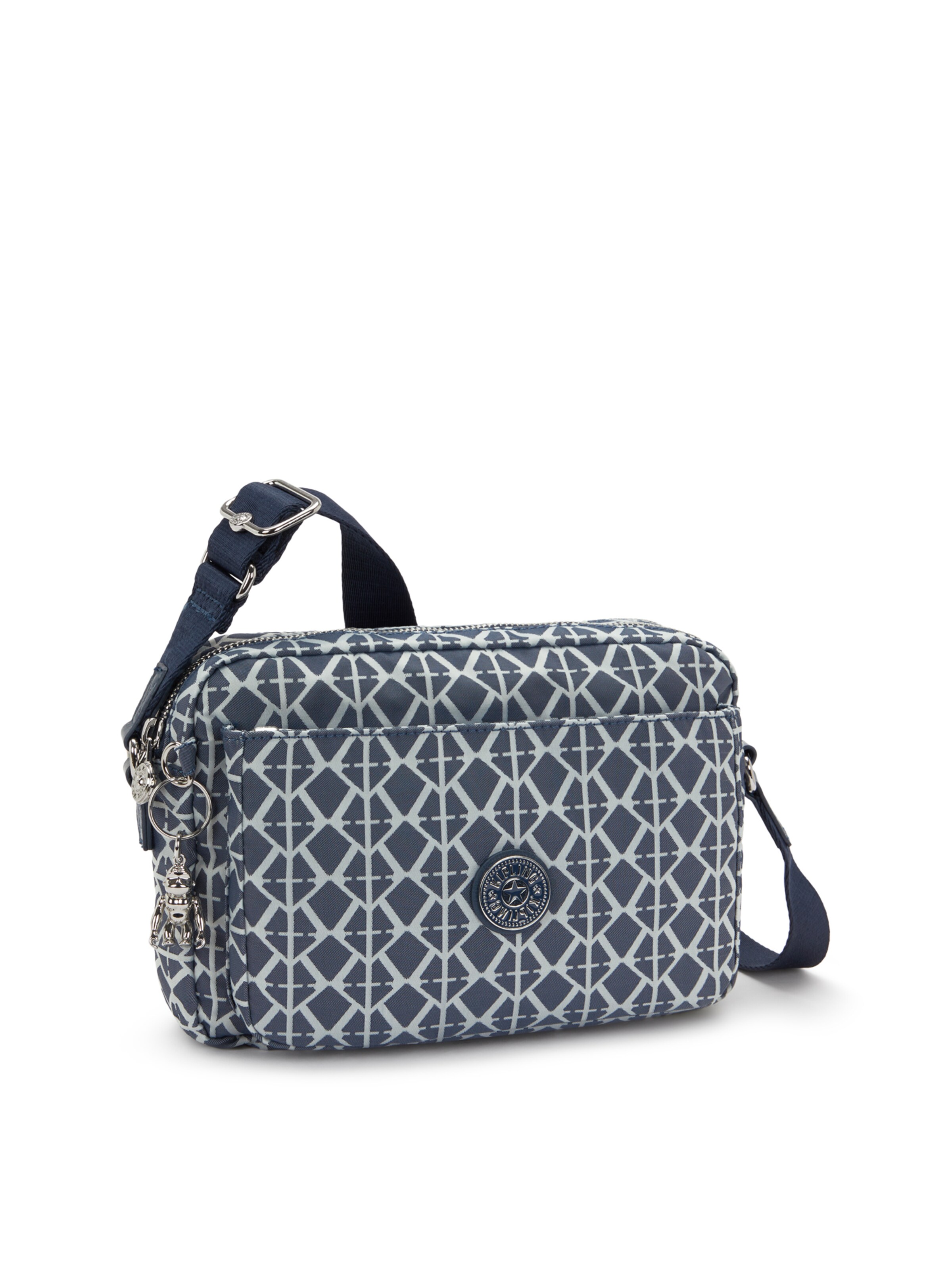 KIPLING Axelremsväska 'Abanu M' i blå