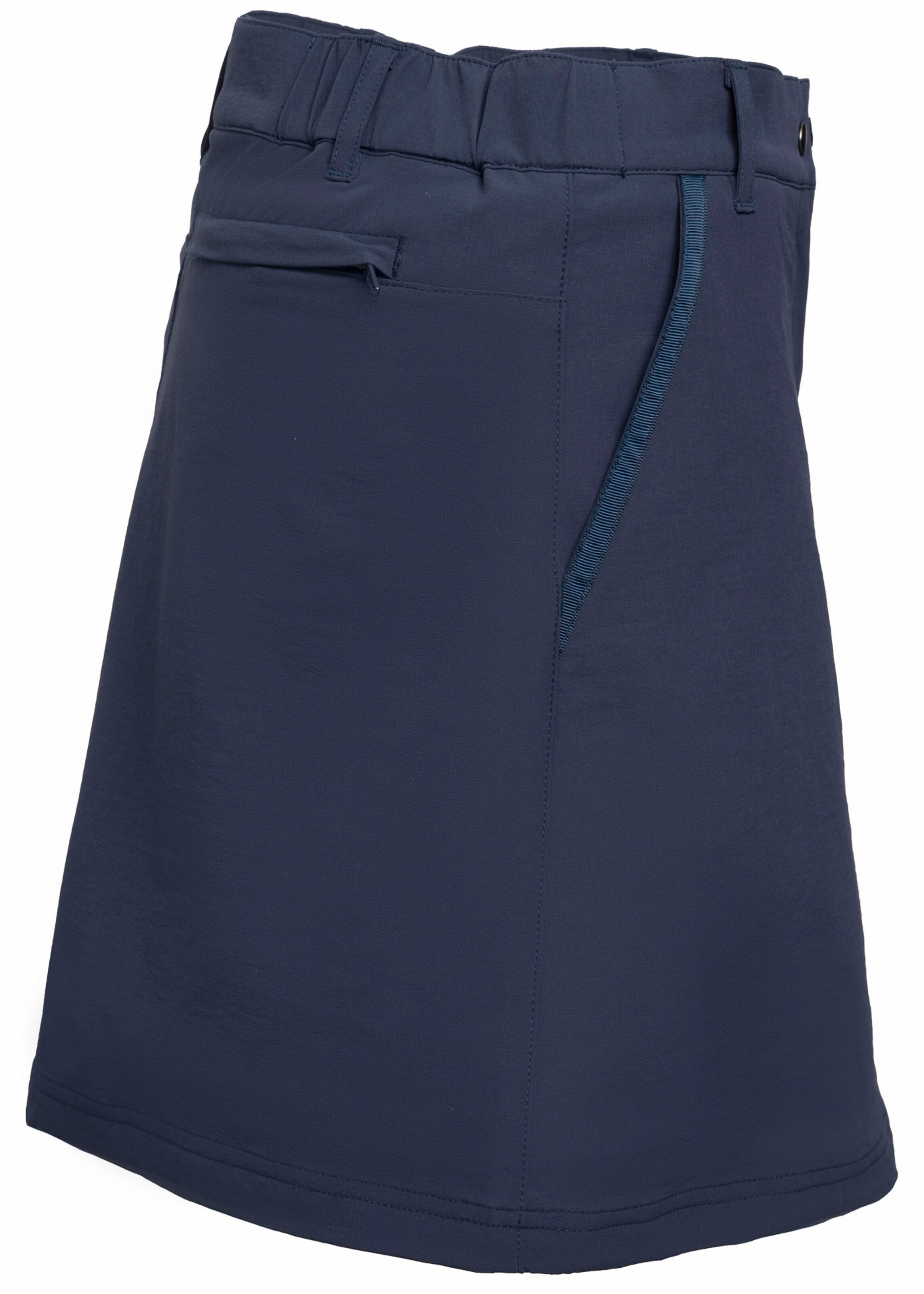 POLARINO Athletic Skorts in Blue