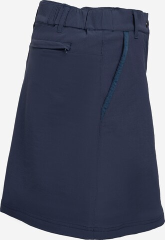 POLARINO Athletic Skorts in Blue