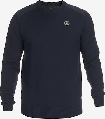 Le Temps Des Cerises Sweater 'FOREX' in Blue: front