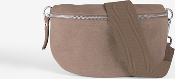 Sacs banane 'ARIA medium' lePelou en gris : devant
