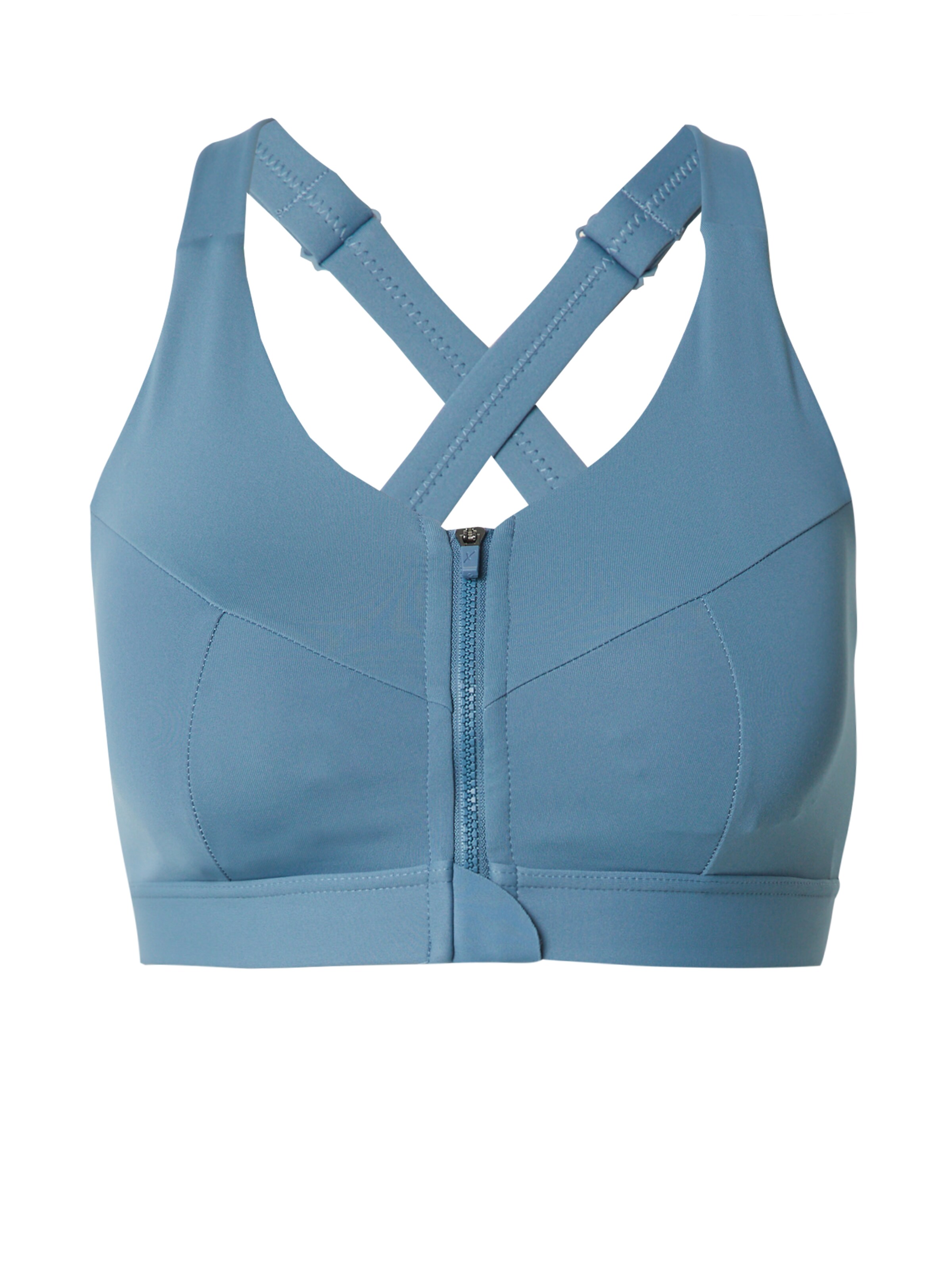 HunkemöllerBustier Sportski grudnjak 'The Pro L3' - plava boja: prednji dio