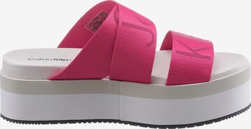 Calvin Klein Jeans - Sapato aberto em rosa