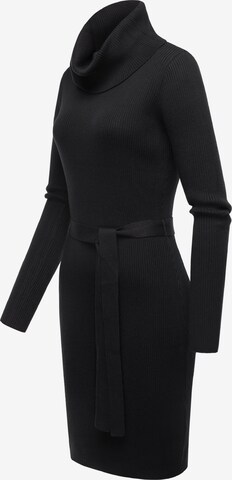 Ragwear Knitted dress 'Miyya' in Black