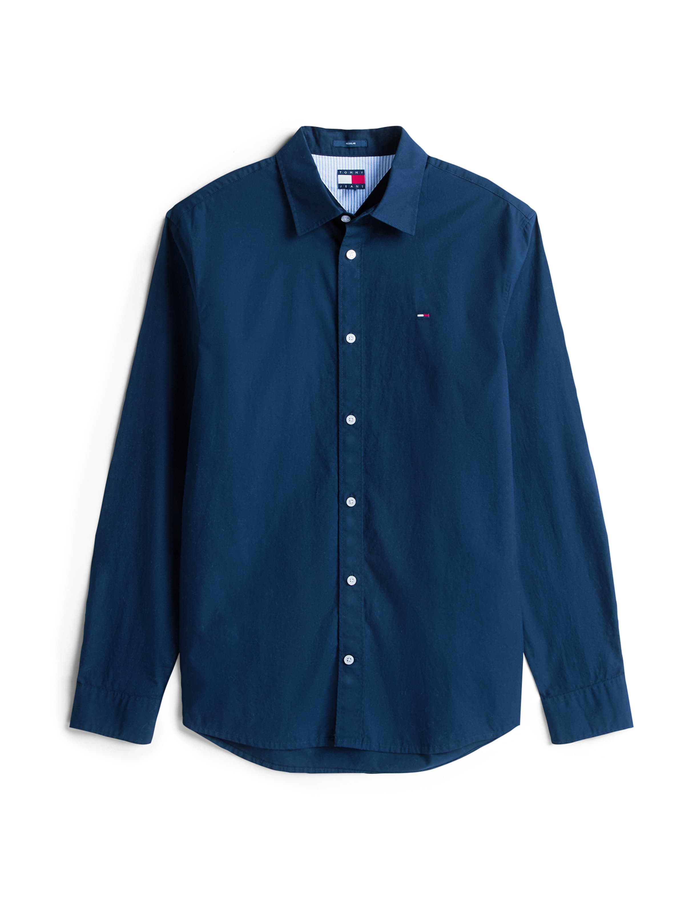 Tommy Jeans Regular fit Ing - kék: elől