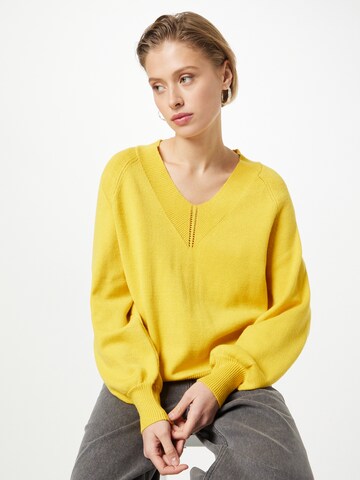 Part Two Sweater 'Taleen' in Yellow: front