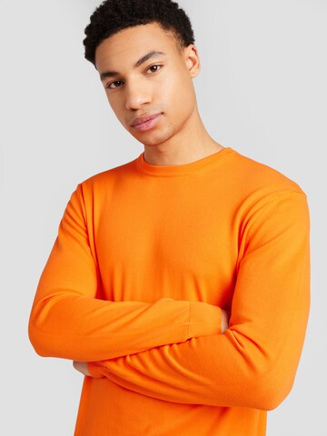 UNITED COLORS OF BENETTON Regular fit Sweater in Orange