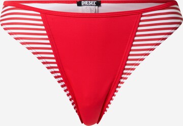 DIESEL Bikini bottom in Red: front