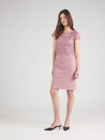 Vera Mont - Vestido de cocktail em rosa: frente