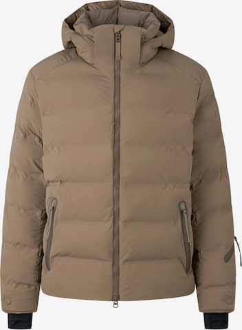 Bogner Fire + Ice Outdoorjacke 'Tec-Luka' in Braun: Vorderseite
