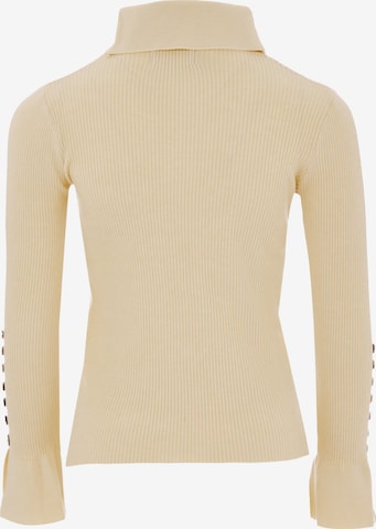 Pull-over caissa en beige