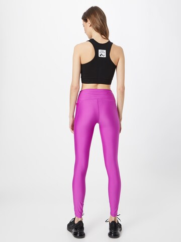 Skinny Pantalon de sport UNDER ARMOUR en rose