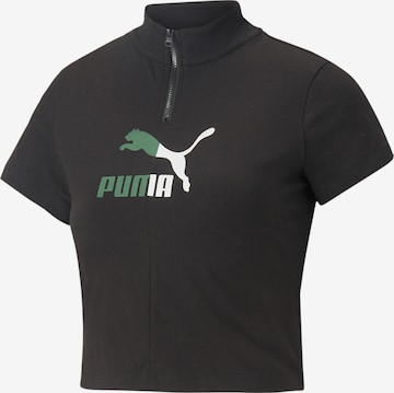 PUMA Shirt 'Classics Archive Remastered' in Black: front