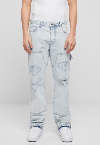 2Y Premium Regular Jeans in Blauw: voorkant