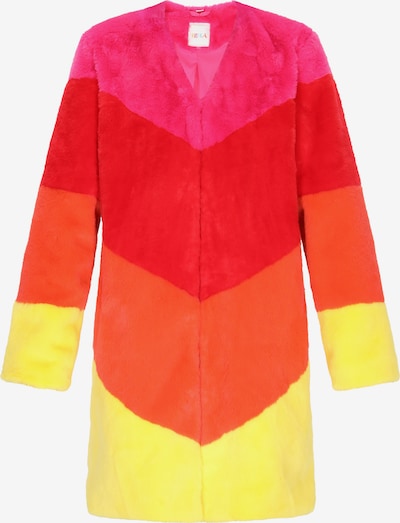 IZIA Prijelazni kaput u žuta / narančasta / tamno roza / crvena, Pregled proizvoda