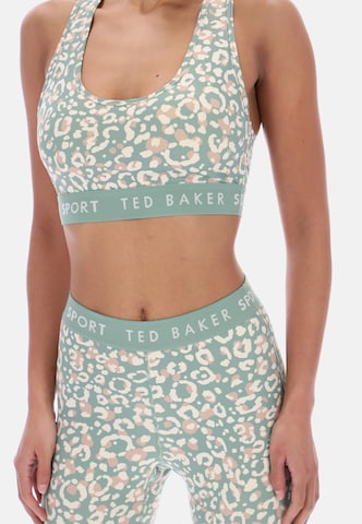 Low support Reggiseno sportivo 'Essentials' di Ted Baker in verde