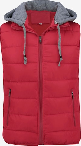 Youthup Vest in Red: front