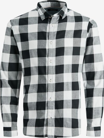 Jack & Jones Junior Hemd 'Gingham' in schwarz / weiß, Produktansicht