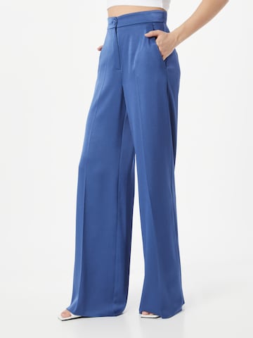 Marella Loose fit Pleated Pants 'ROSA' in Blue: front